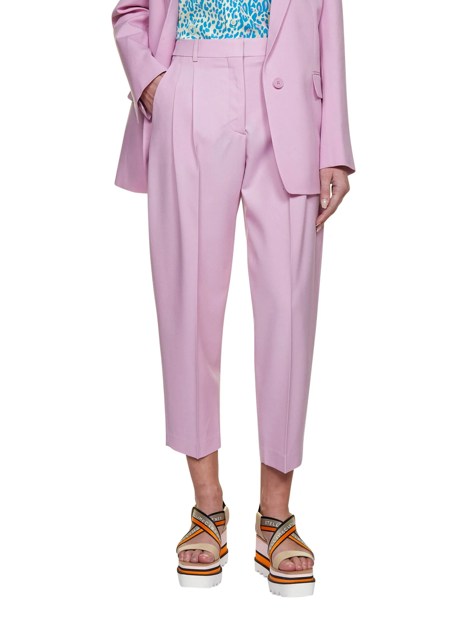 Stella McCartney Pleated Tailored Trousers