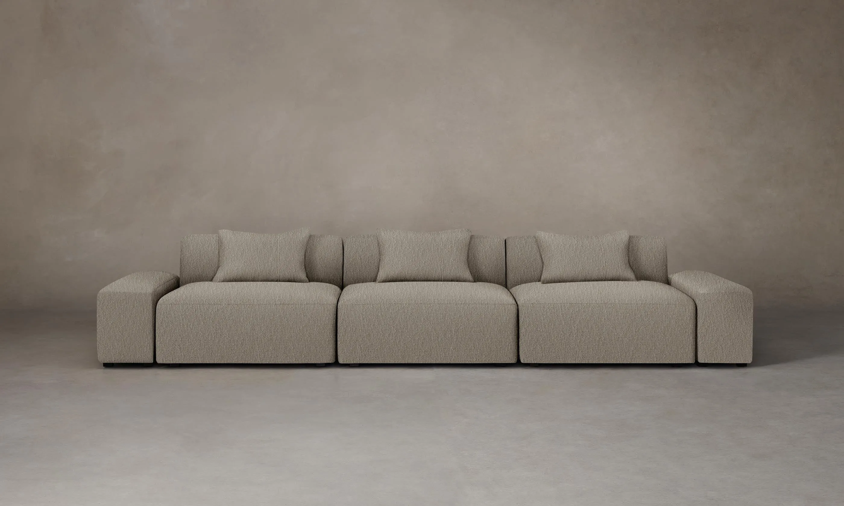 The Breuer Modular Sectional - Performance Bouclé Morel