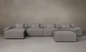 The Breuer Modular Sectional - Performance Tweed Oatmeal