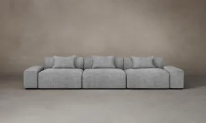 The Breuer Modular Sofa - Performance Textured Tweed Alpine