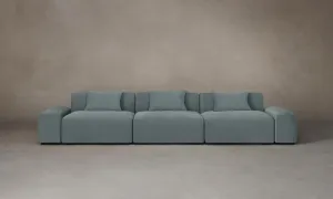 The Breuer Modular Sofa - Performance Velvet Seafoam