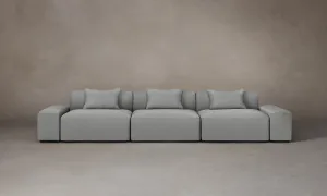The Breuer Modular Sofa - Performance Woven Chenille Rain