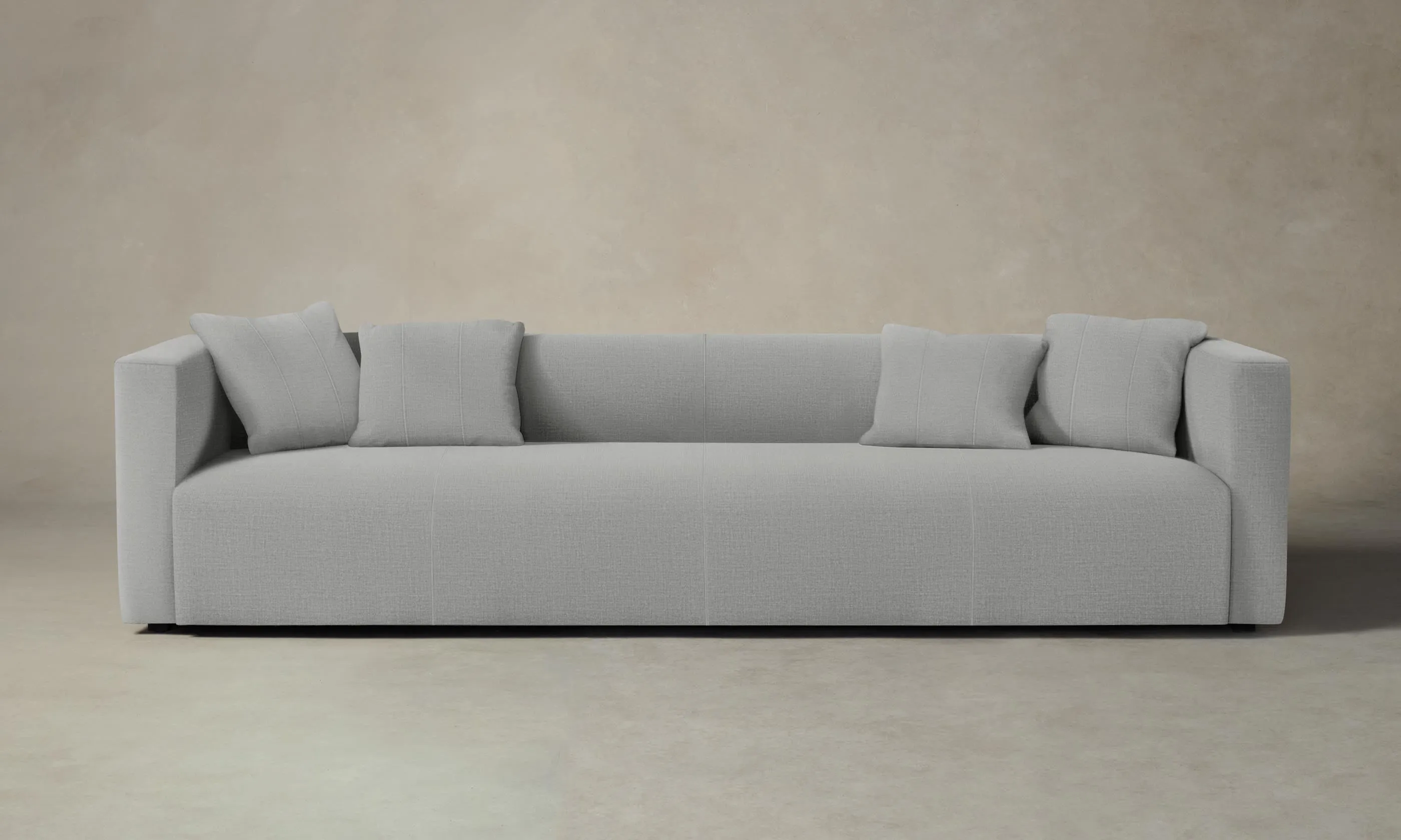 The Breuer Sofa - Performance Linen Weave Cloud