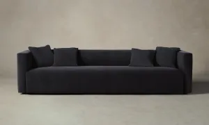 The Breuer Sofa - Performance Velvet Flannel