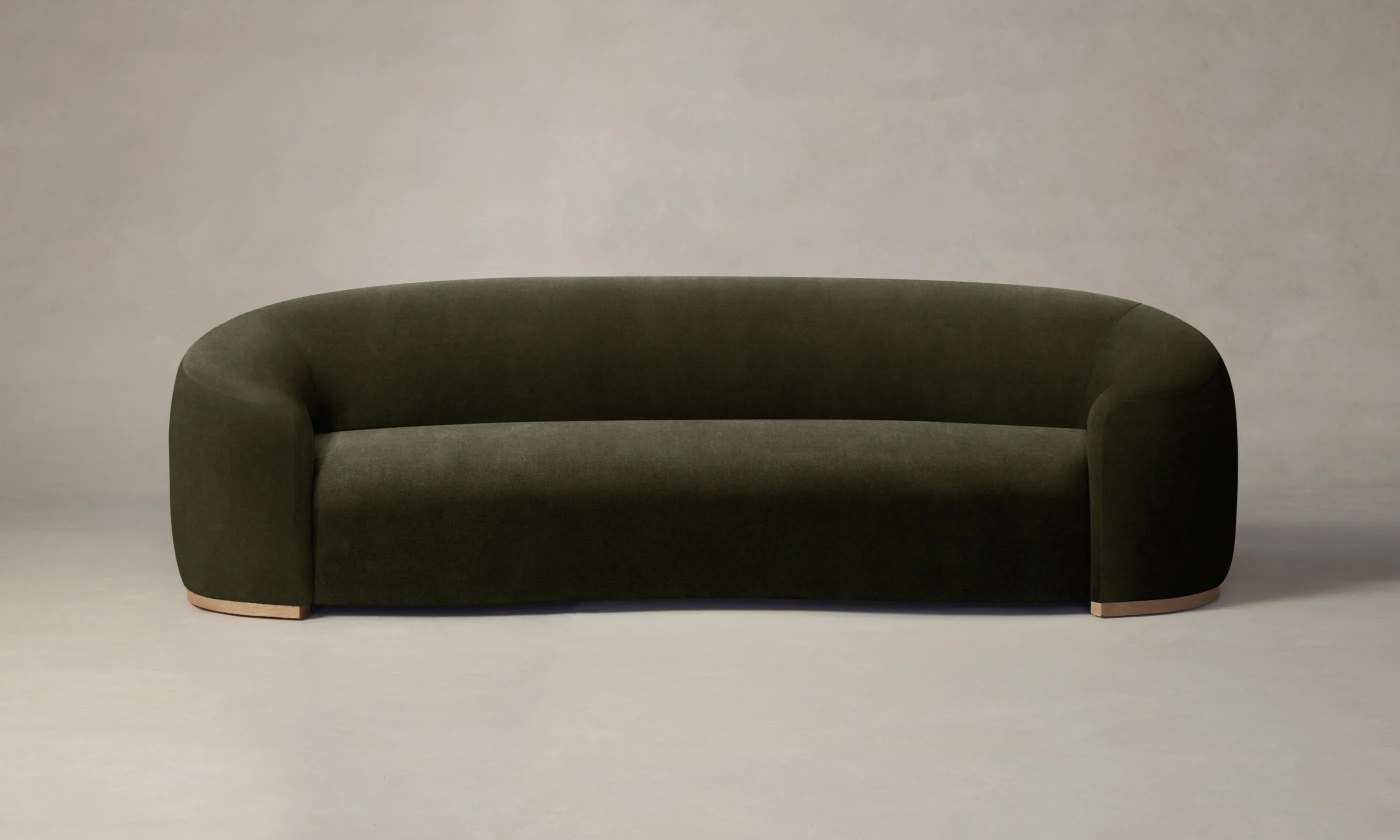 The Chelsea Sofa - Performance Velvet Olive