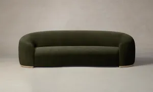 The Chelsea Sofa - Performance Velvet Olive