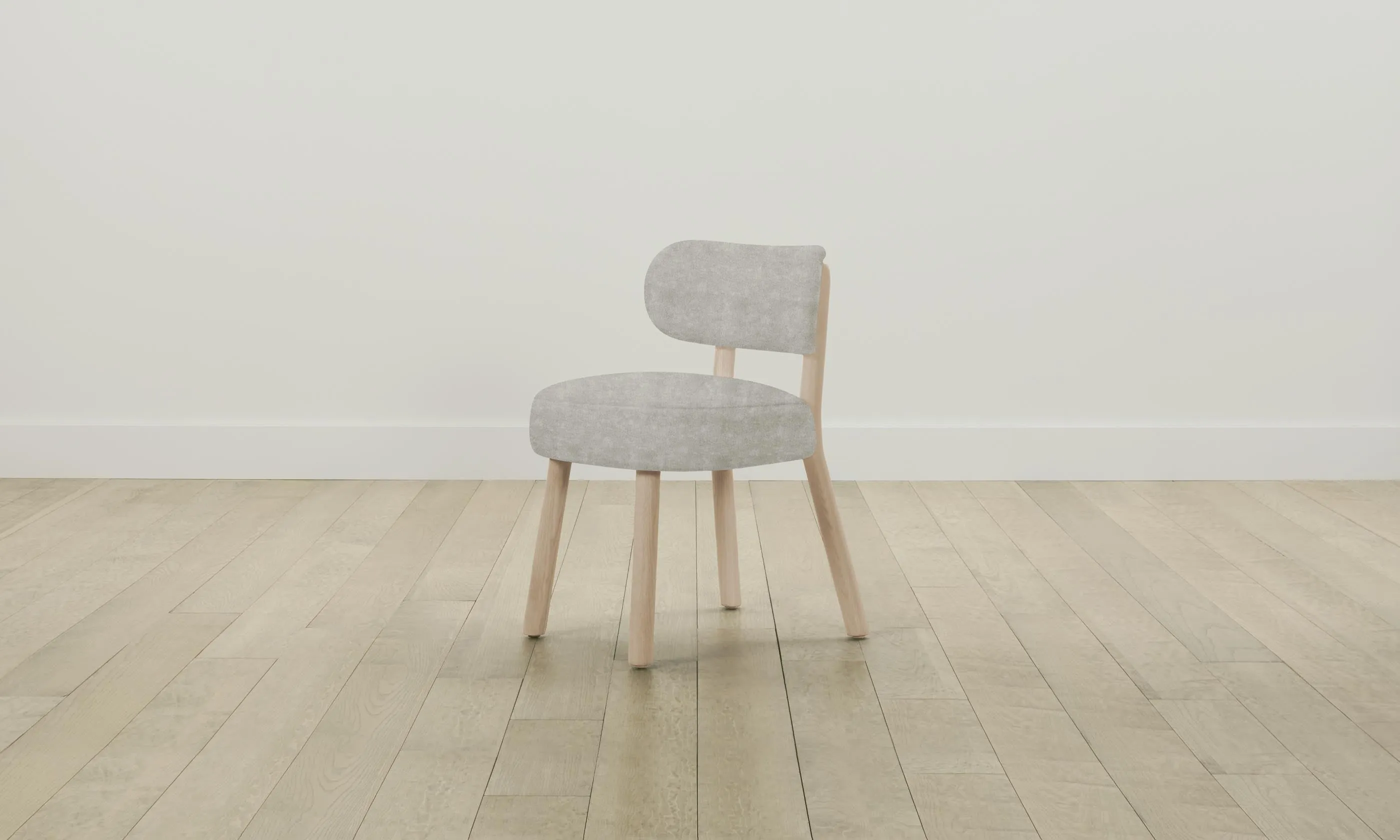 The Jane Dining Chair - Performance Mélange Weave Flint