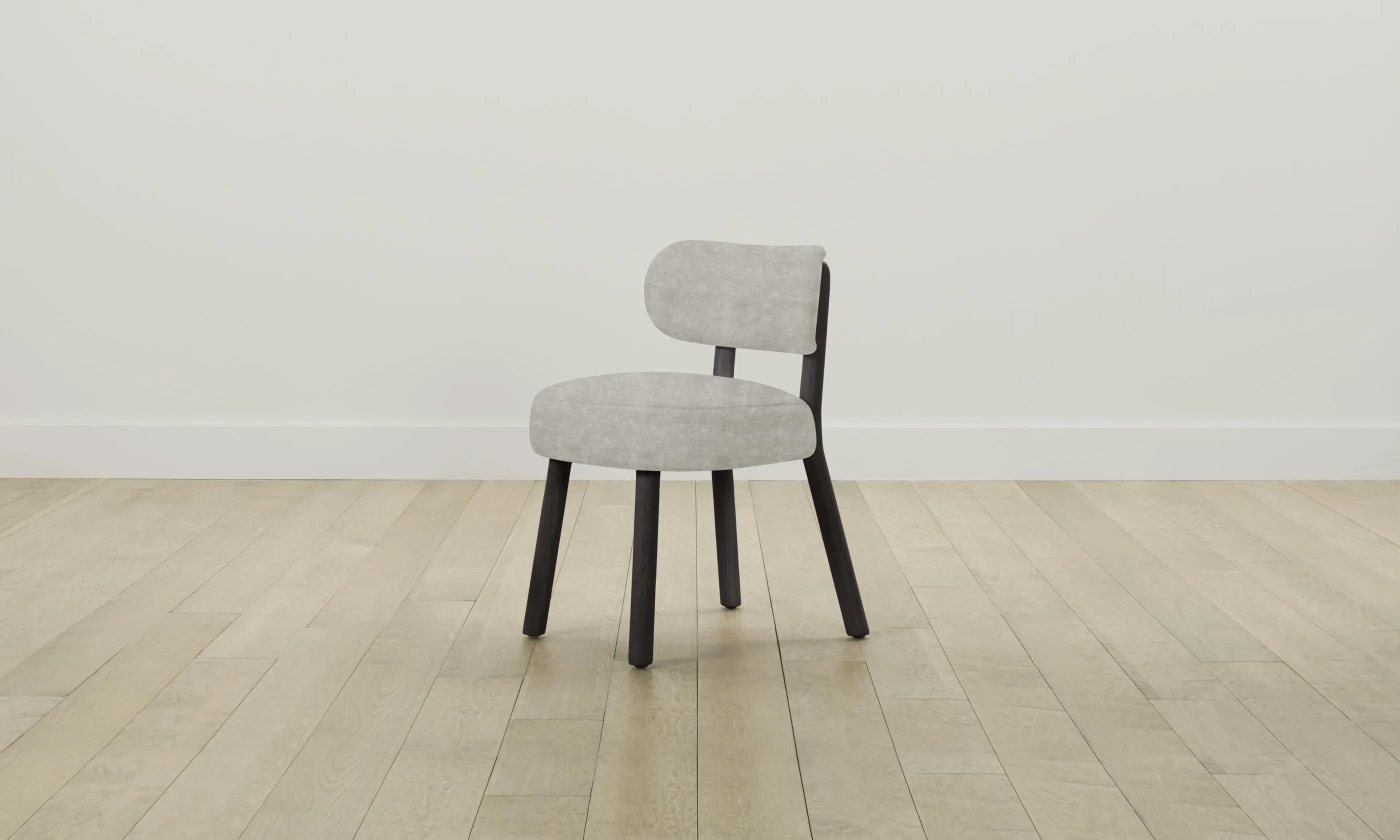 The Jane Dining Chair - Performance Mélange Weave Flint
