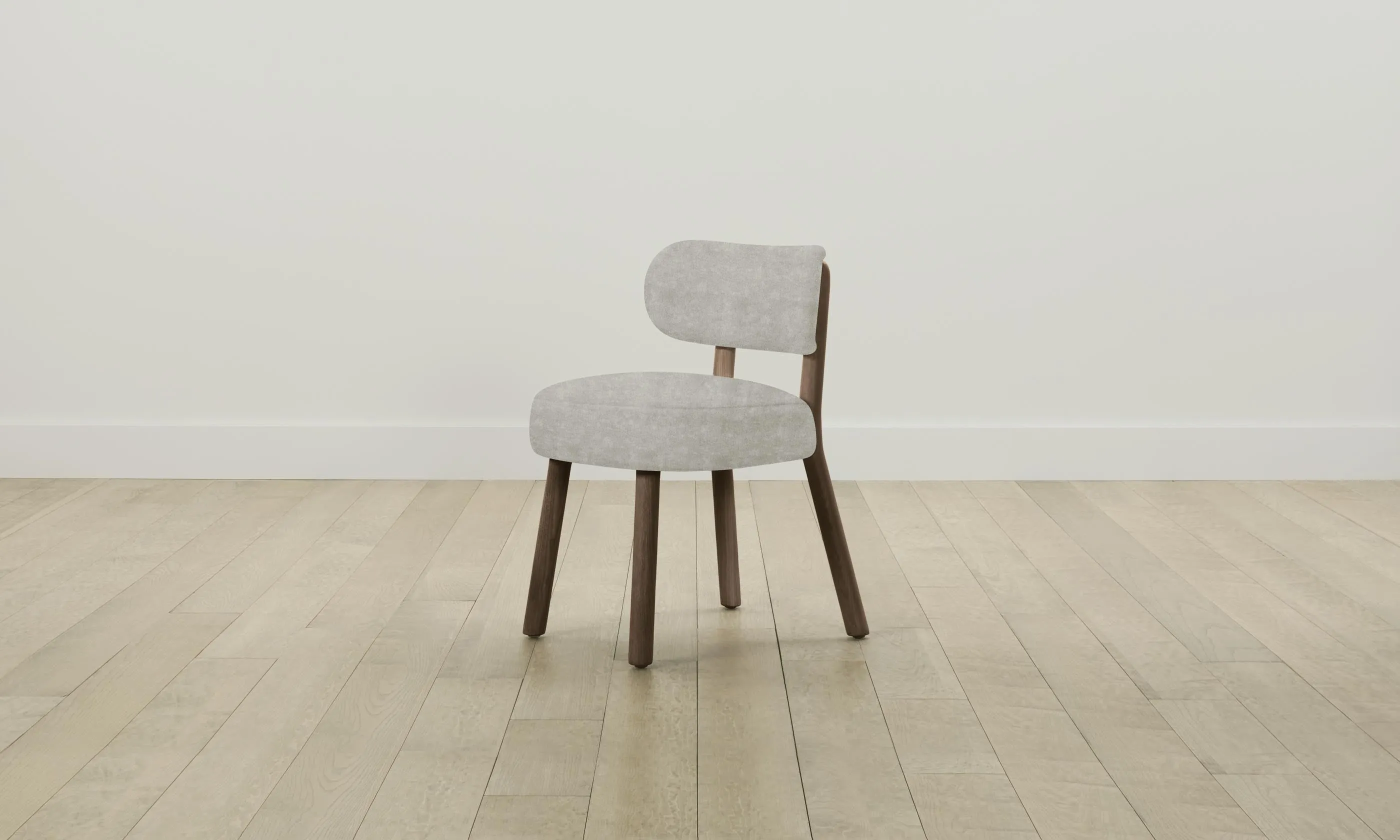 The Jane Dining Chair - Performance Mélange Weave Flint