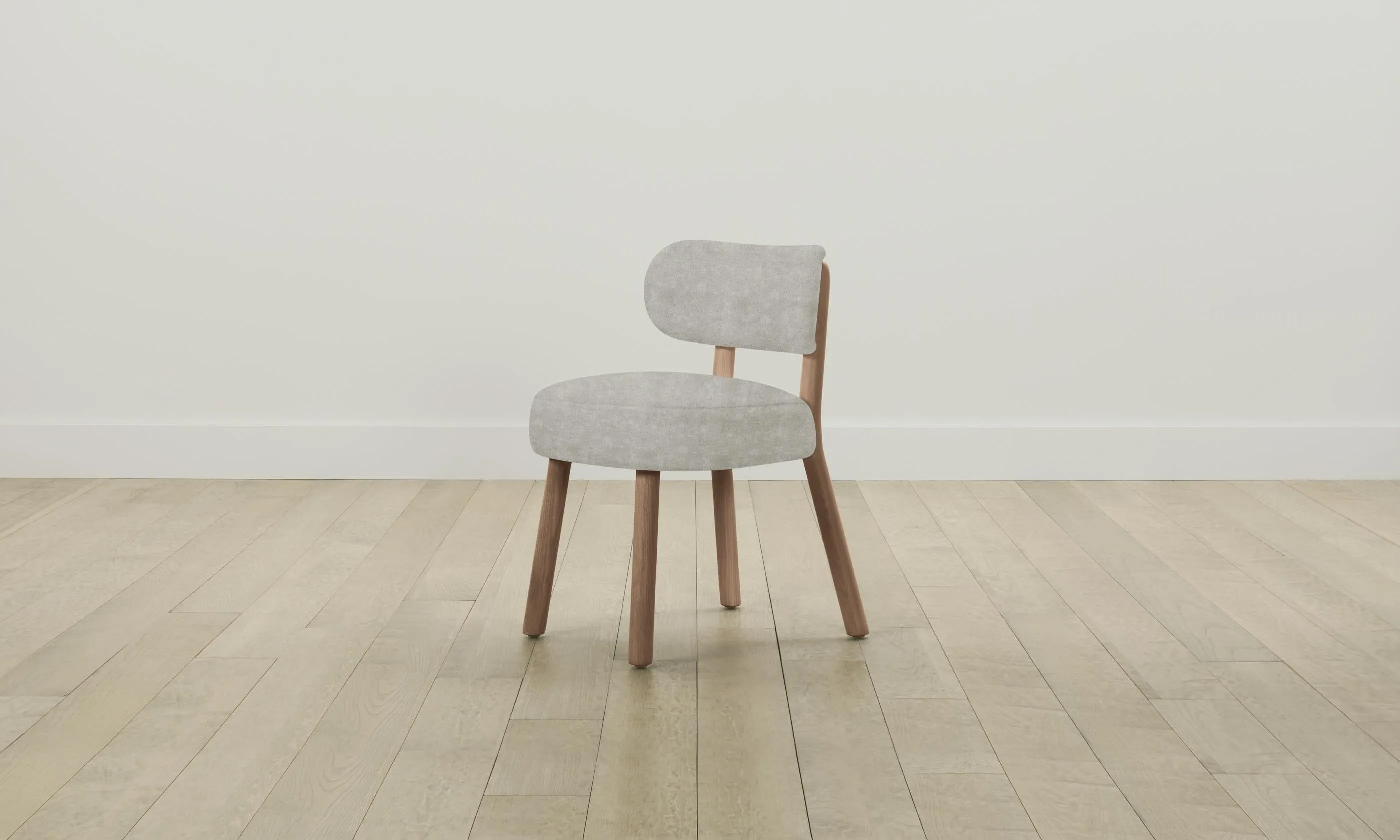 The Jane Dining Chair - Performance Mélange Weave Flint