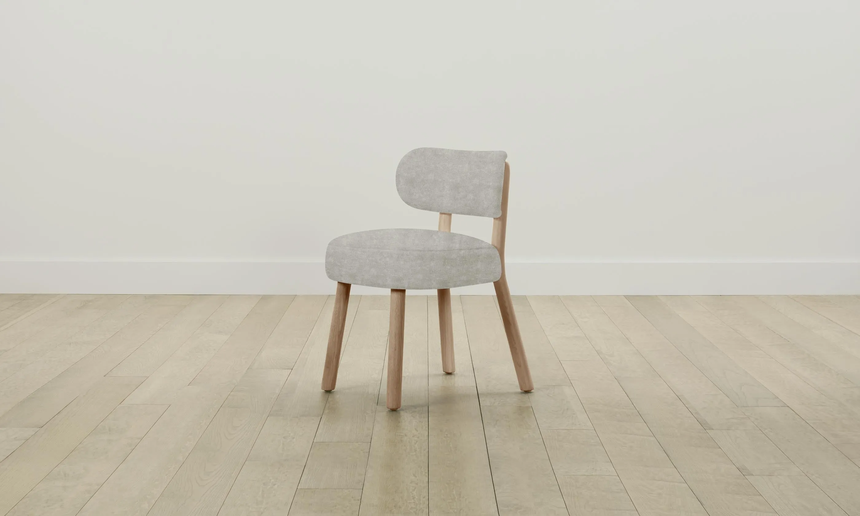 The Jane Dining Chair - Performance Mélange Weave Flint