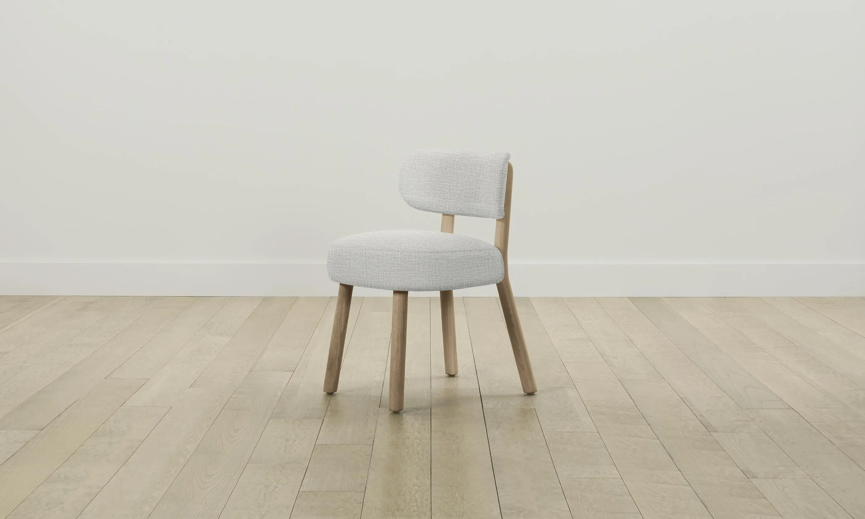The Jane Dining Chair - Performance Woven Chenille Steel