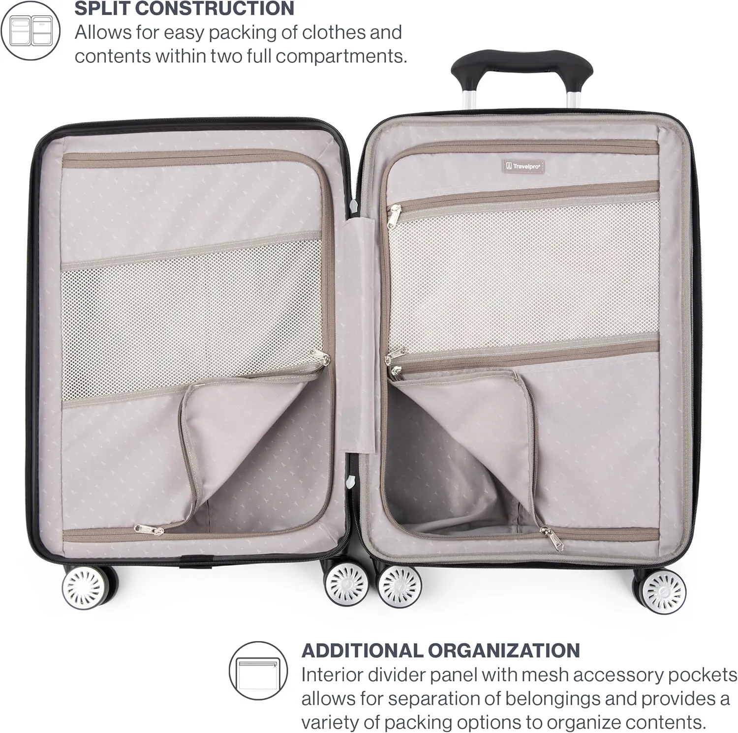Travelpro Pathways 3 Hardside Expandable Luggage, Carry On 21 Inch