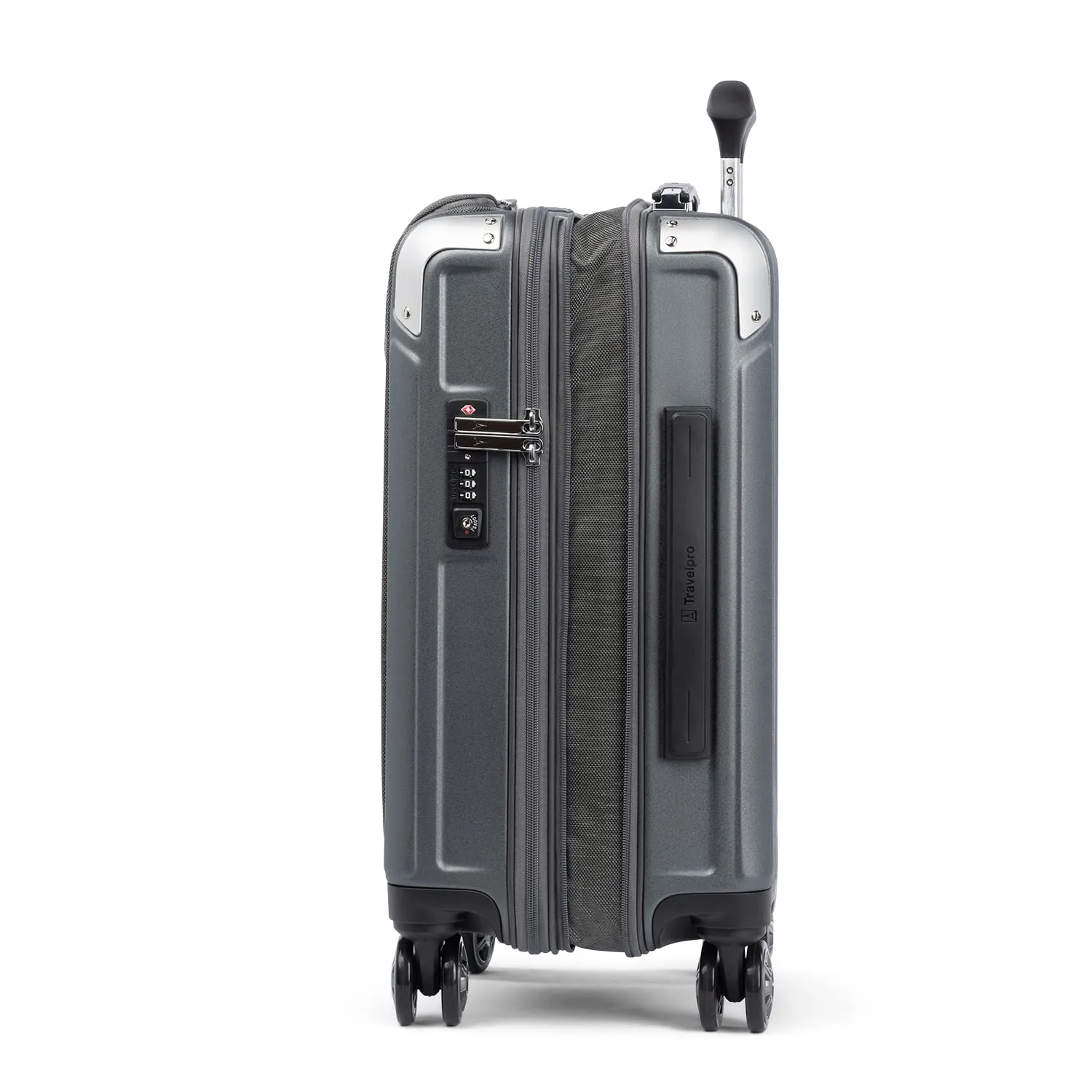 Travelpro Platinum Elite Hardside Expandable Spinner Wheel-Luggage TSA Lock Hard Shell Polycarbonate Suitcase, Compact Carry on Laptop Pocket 20-Inch