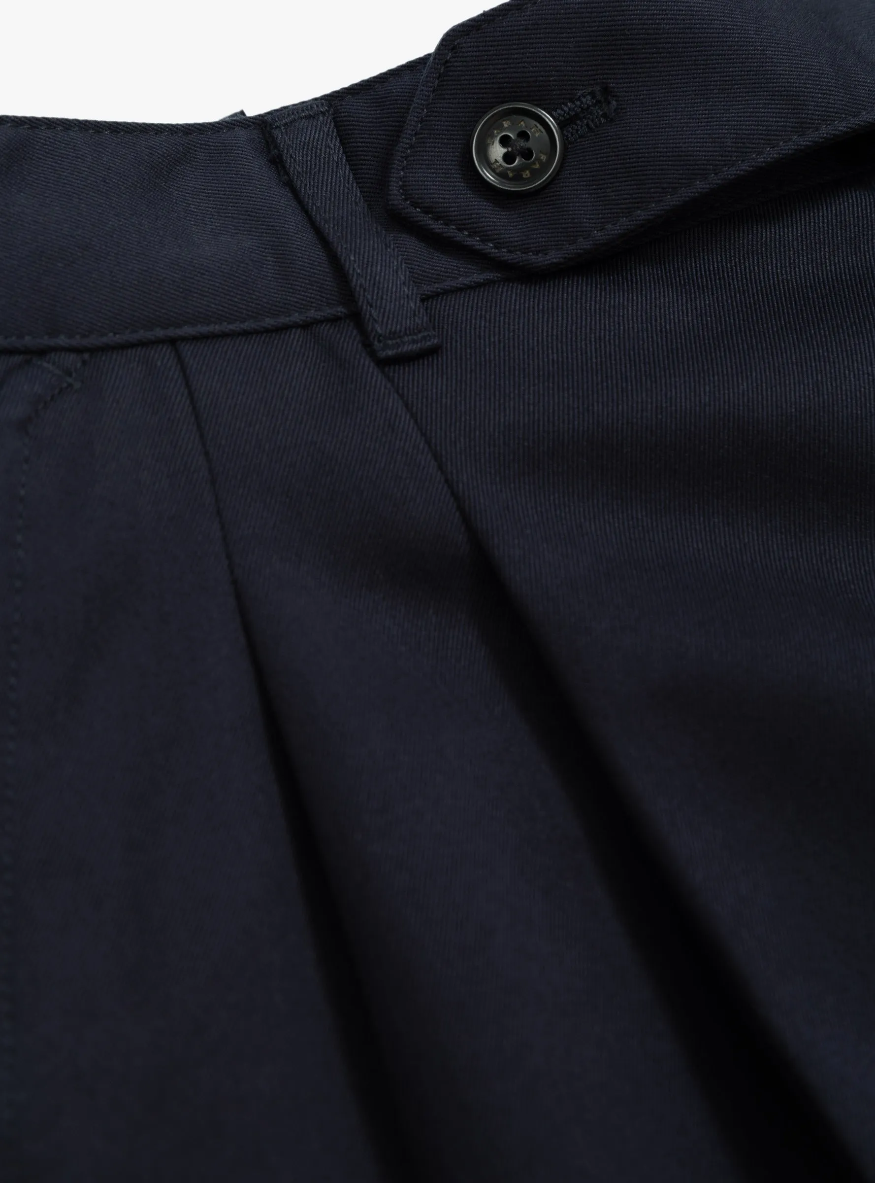 Two Out Tuck Pants Navy