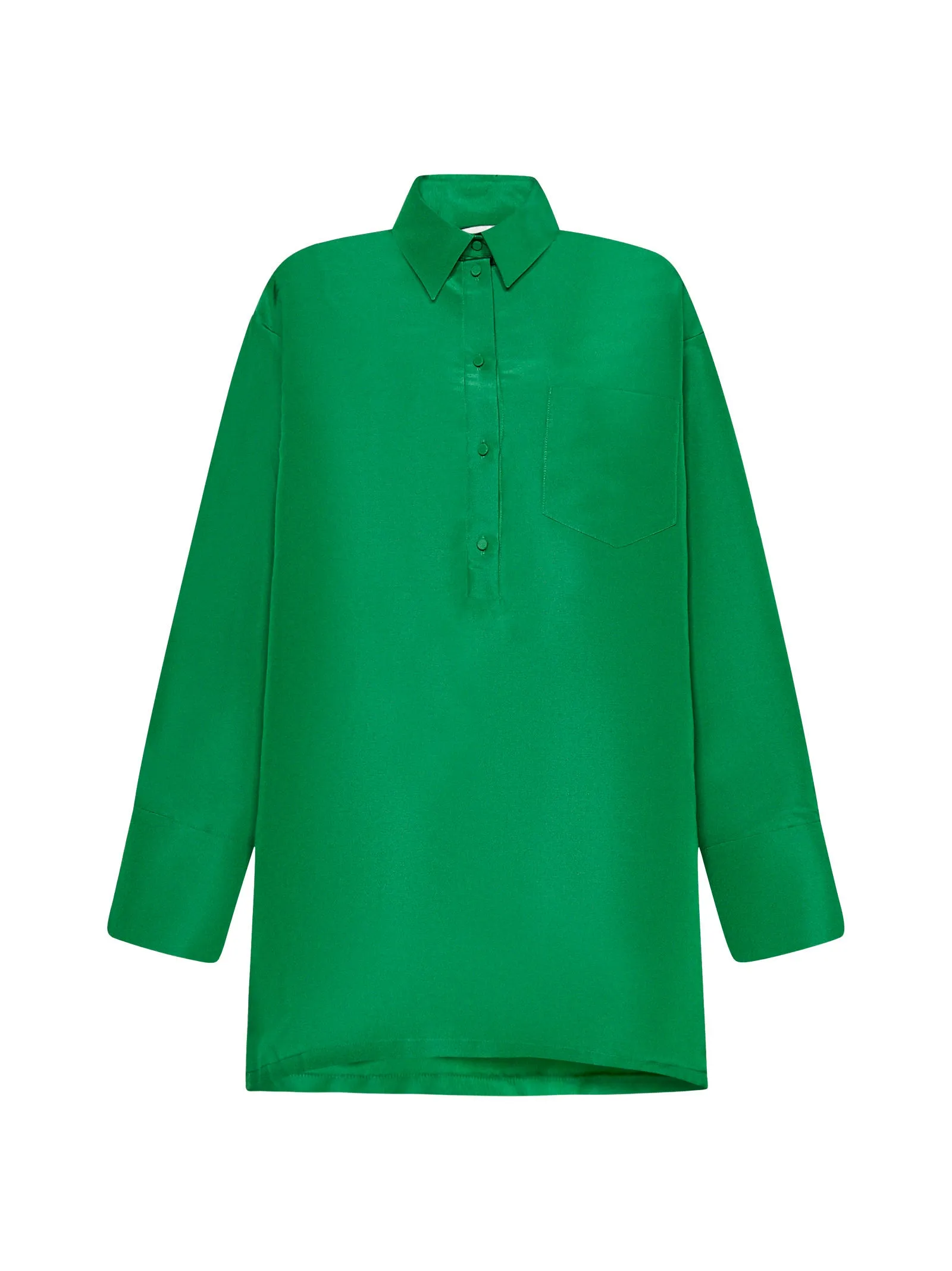 Valentino Button Detailed Long-Sleeved Shirt