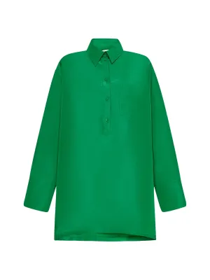 Valentino Button Detailed Long-Sleeved Shirt