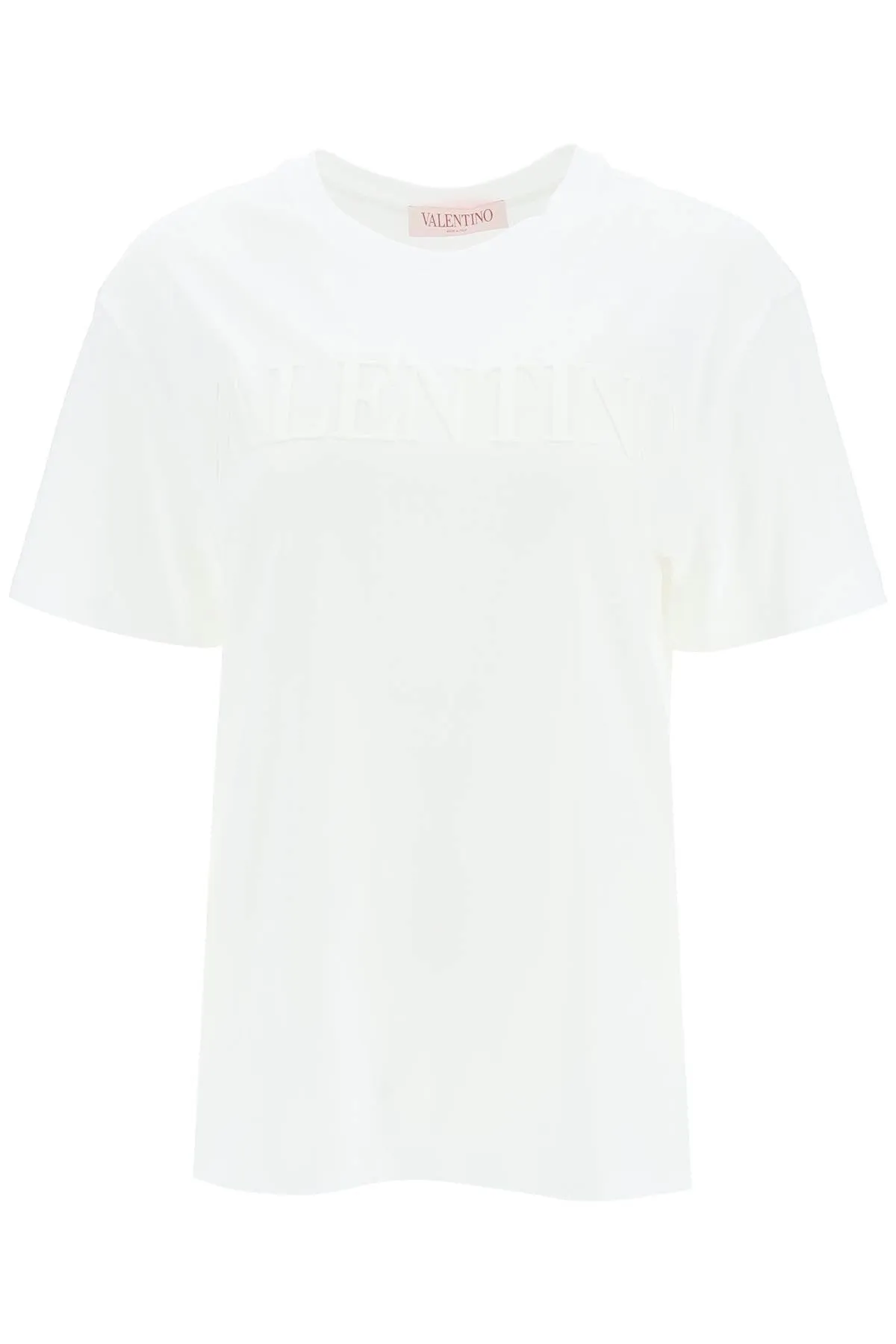 Valentino Logo Detailed Crewneck T-Shirt