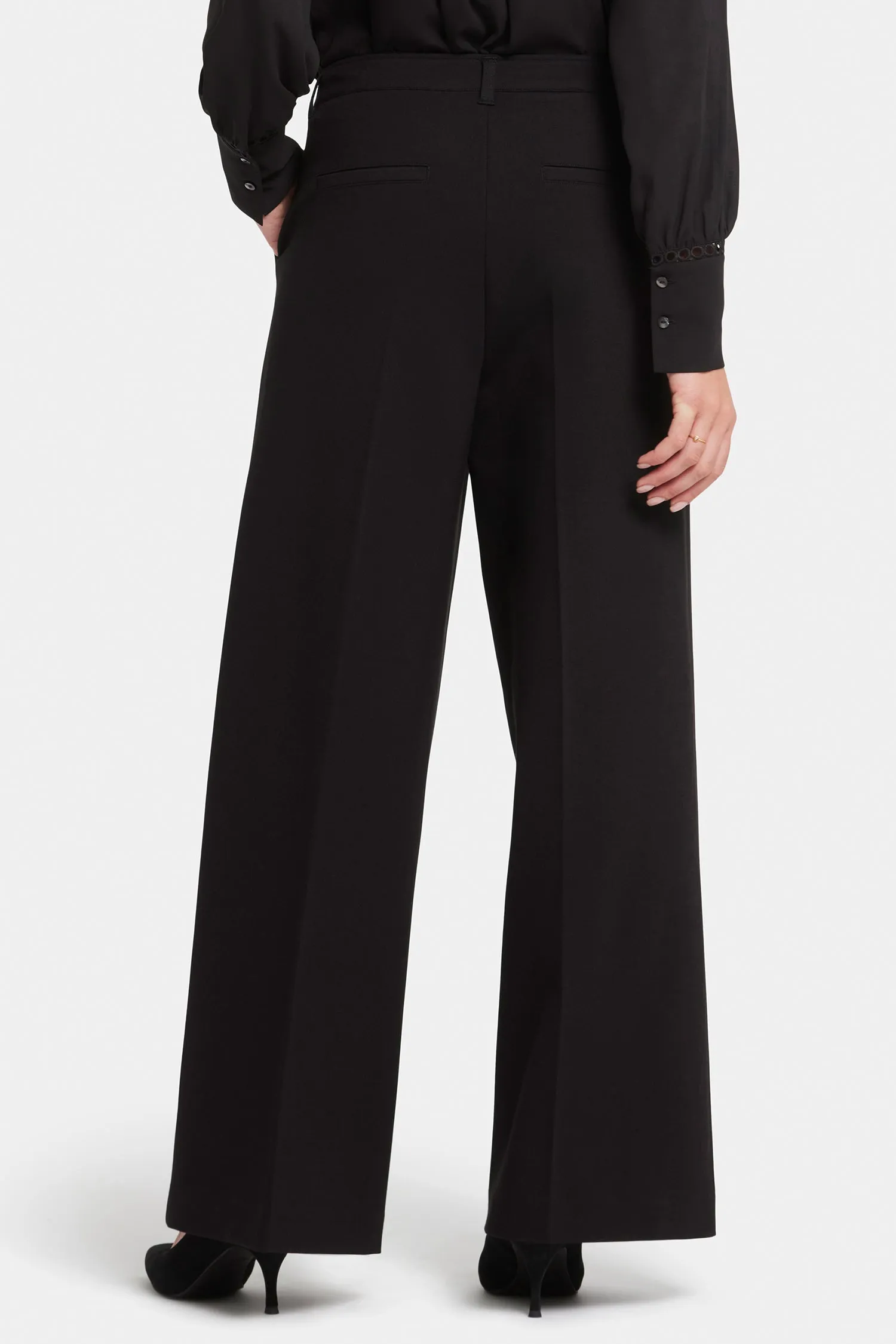 Whitney Trouser Pants In Petite - Black